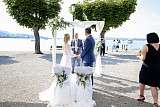 Ceremony on the shores of Lake Zurich