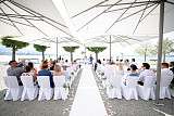 Ceremony on the shores of Lake Zurich