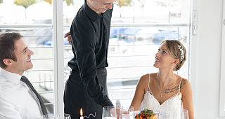 Banquet facilities for up to 120 people