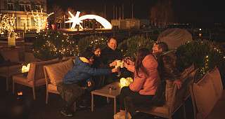 Winterrestaurant &quot;PrivatSphären&quot; Outdoorlounge