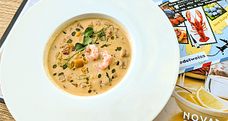 Hummer-Woche Seafood-Chowder