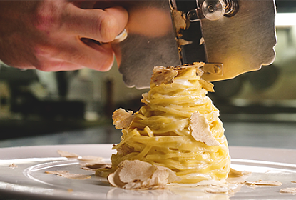 Osteria Vista truffe blanche